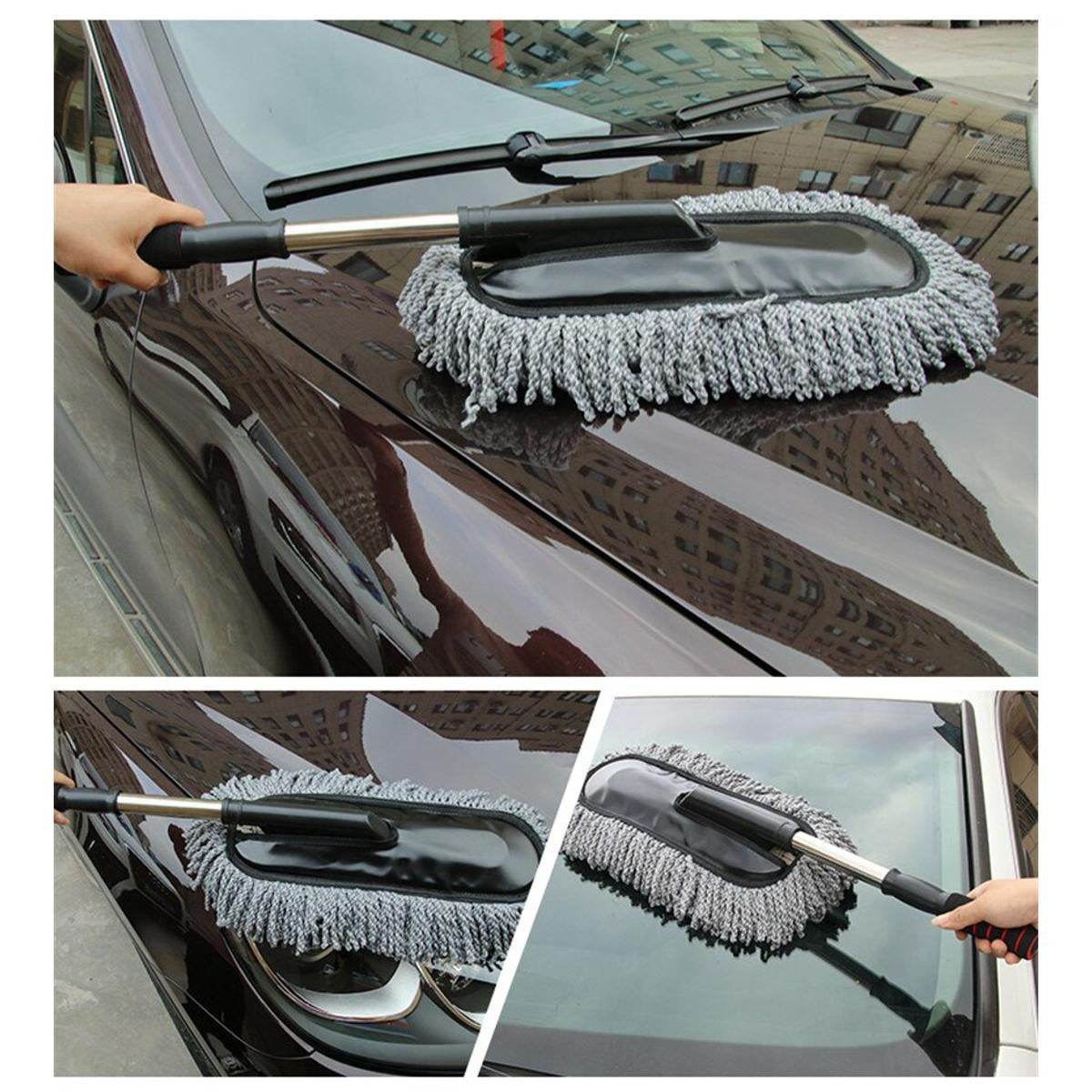 Microfiber Extendable Scratch-Free Car Duster ( 2Pcs )