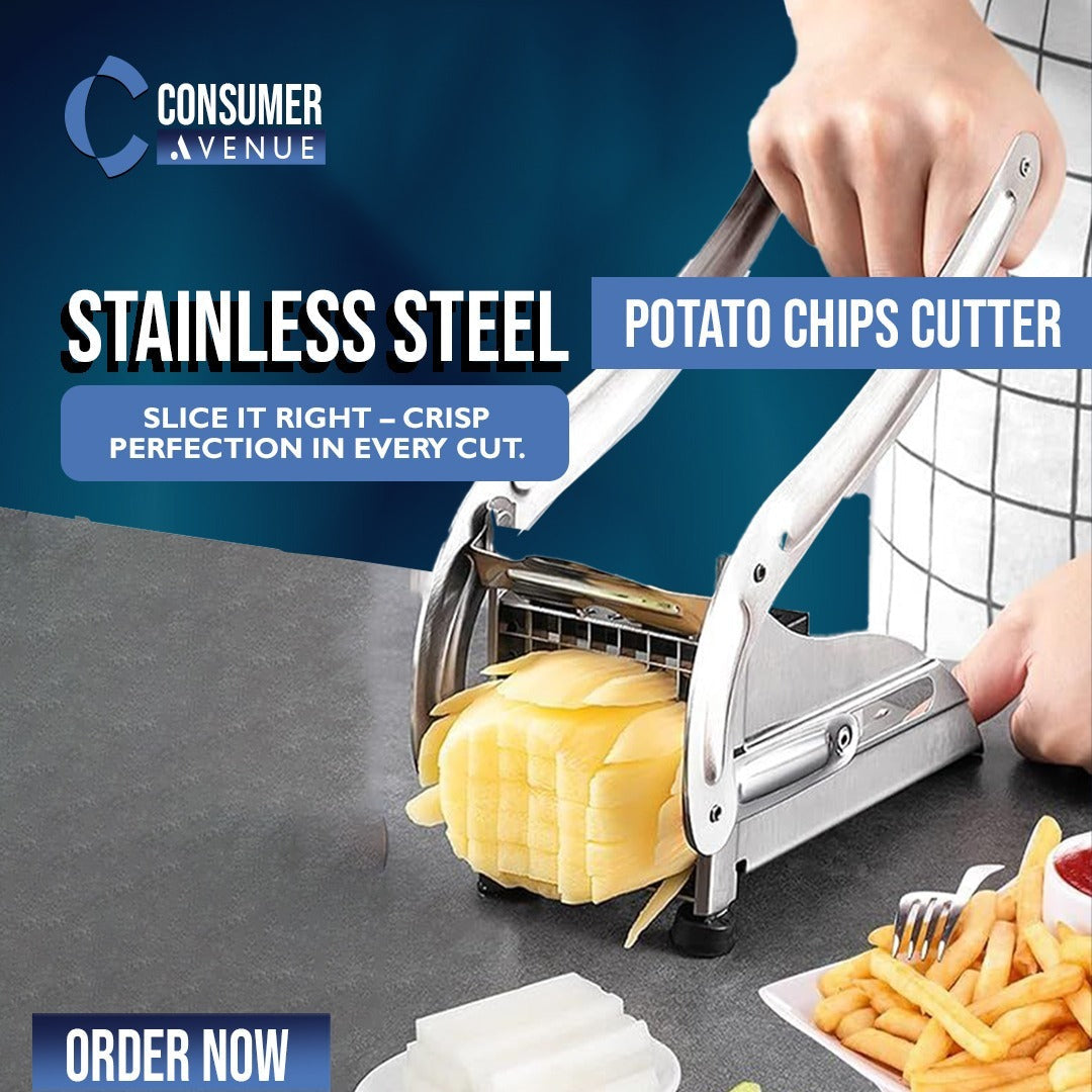 Potato Chips & Vegetable Slicer Cutter – Stainless Steel