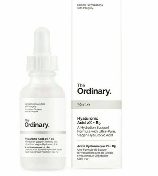 The Ordinary Hyaluronic Acid 2%+B5 30ml Serum For Face(with Bar-code & Batch Code)