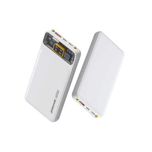 Maxon M-08 8000mah Power Bank ,2.1a Output,type C And Micro Input (random Color)